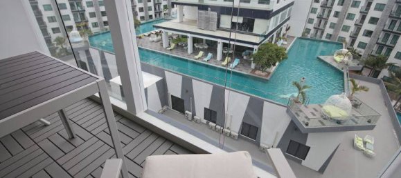 شقة 2 غرف نوم في Arcadia Beach Resort Pattaya, Thailand رقم 28516 8