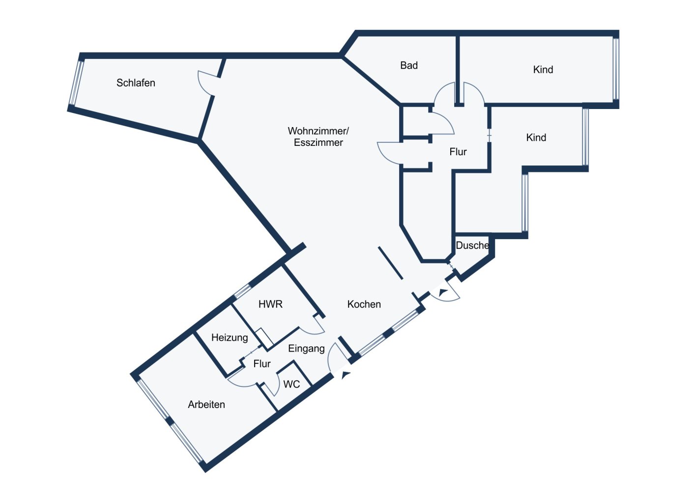 4 غرف نوم منزل في Wandsbek, Germany رقم 78403