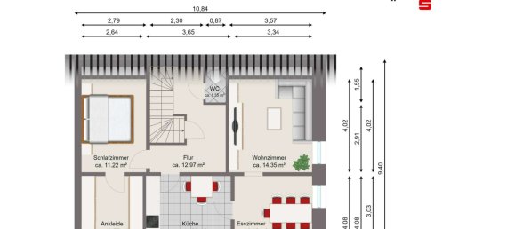 Adosado de 3 dormitorios en Hof, Germany No. 192456 22