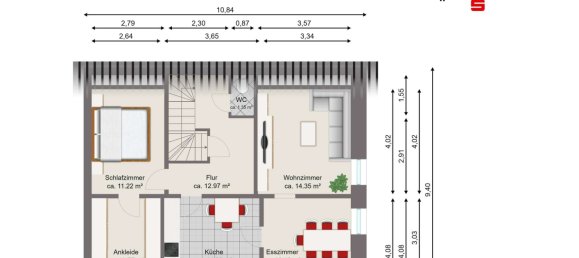 Adosado de 3 dormitorios en Hof, Germany No. 192456 24
