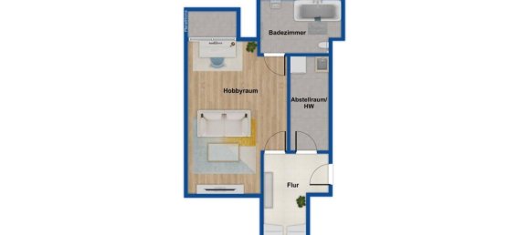 3-Zimmer Wohnung in München, Germany, Nr. 328334 13