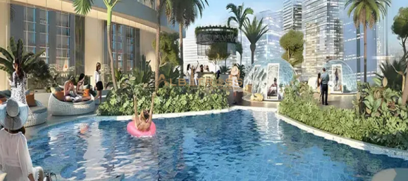 1 غرف نوم شقة في CANAL CROWN APARTMENTS, الخليج التجاري, UAE رقم 60540 6