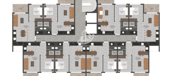 Apartamento de 1+1 en Oba, Turkey No. 8792 18