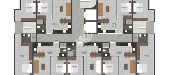 Apartamento de 1+1 en Oba, Turkey No. 8792 16