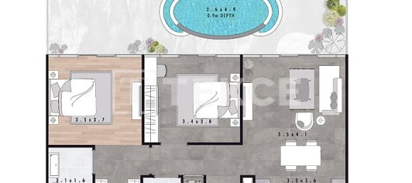 2 bedrooms Penthouse in Jumeirah Village Circle, UAE No. 56214 22