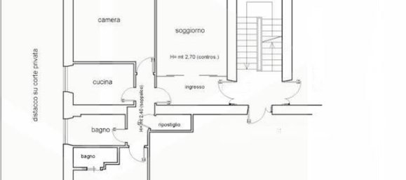 3 rooms Apartment in Rome, Italy No. 22881 2
