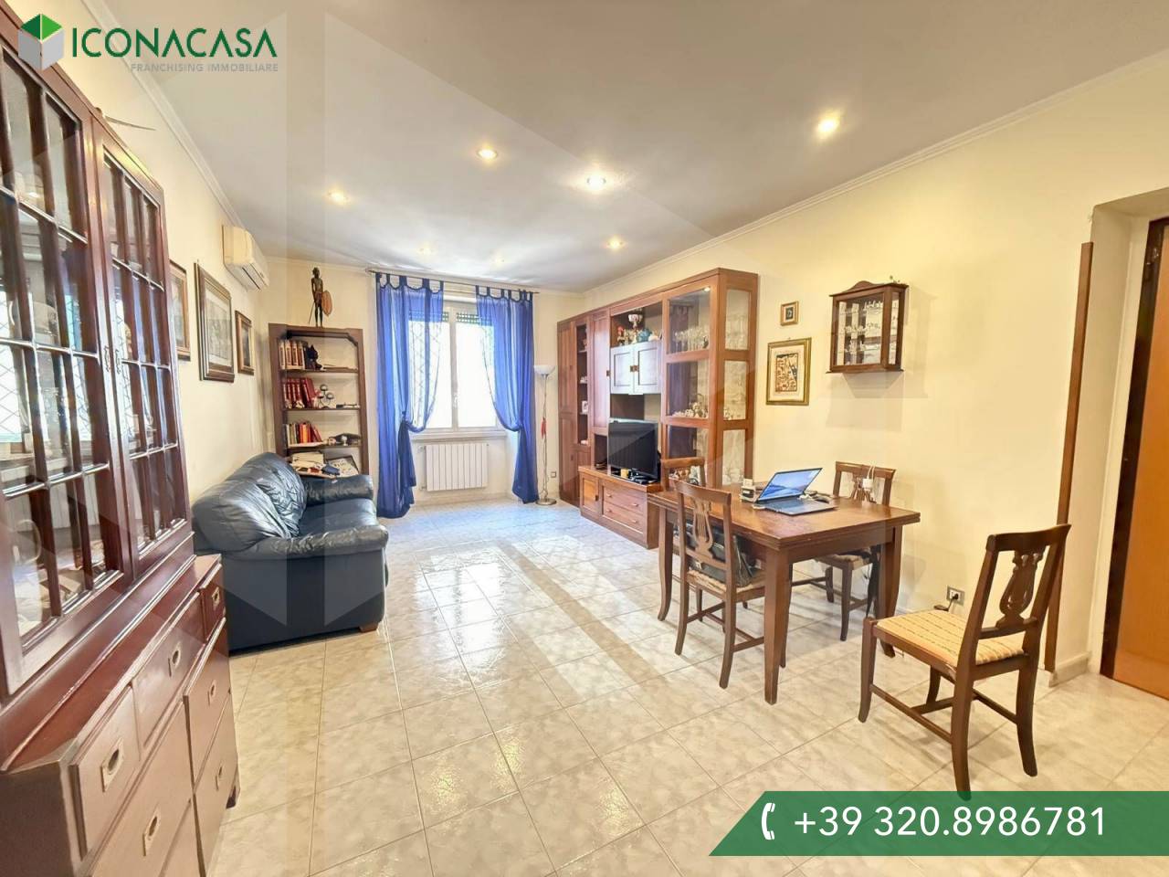 3 rooms Apartment in Rome, Italy No. 22881