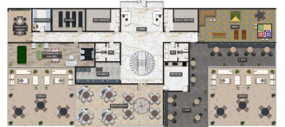 2 rooms Apartment in Kargicak, Turkey No. 10204 20