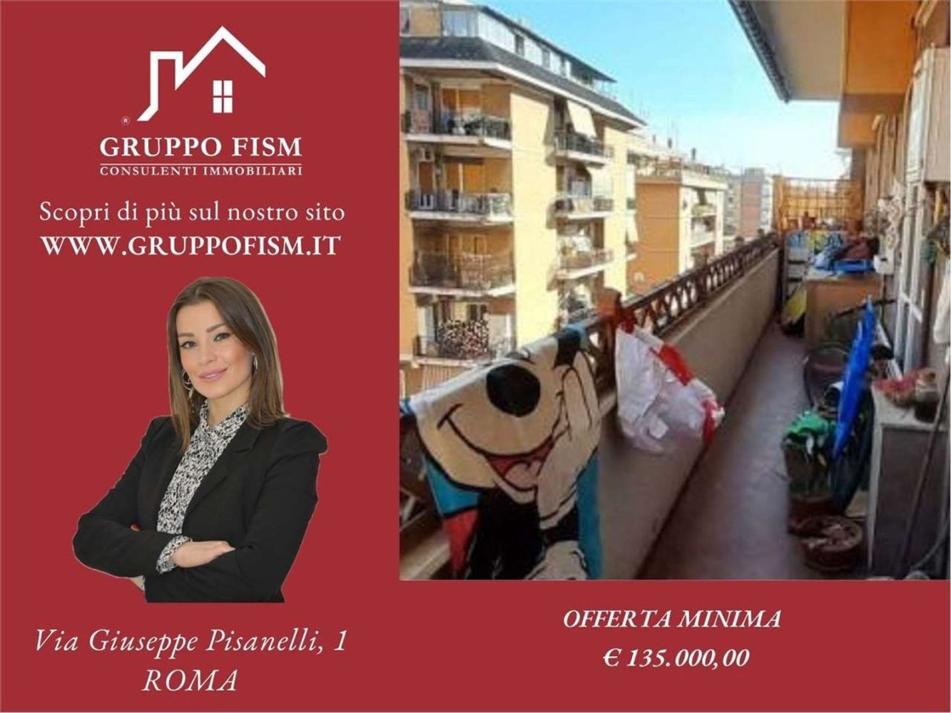 4 bedrooms Apartment in Rome, Italy No. 399753