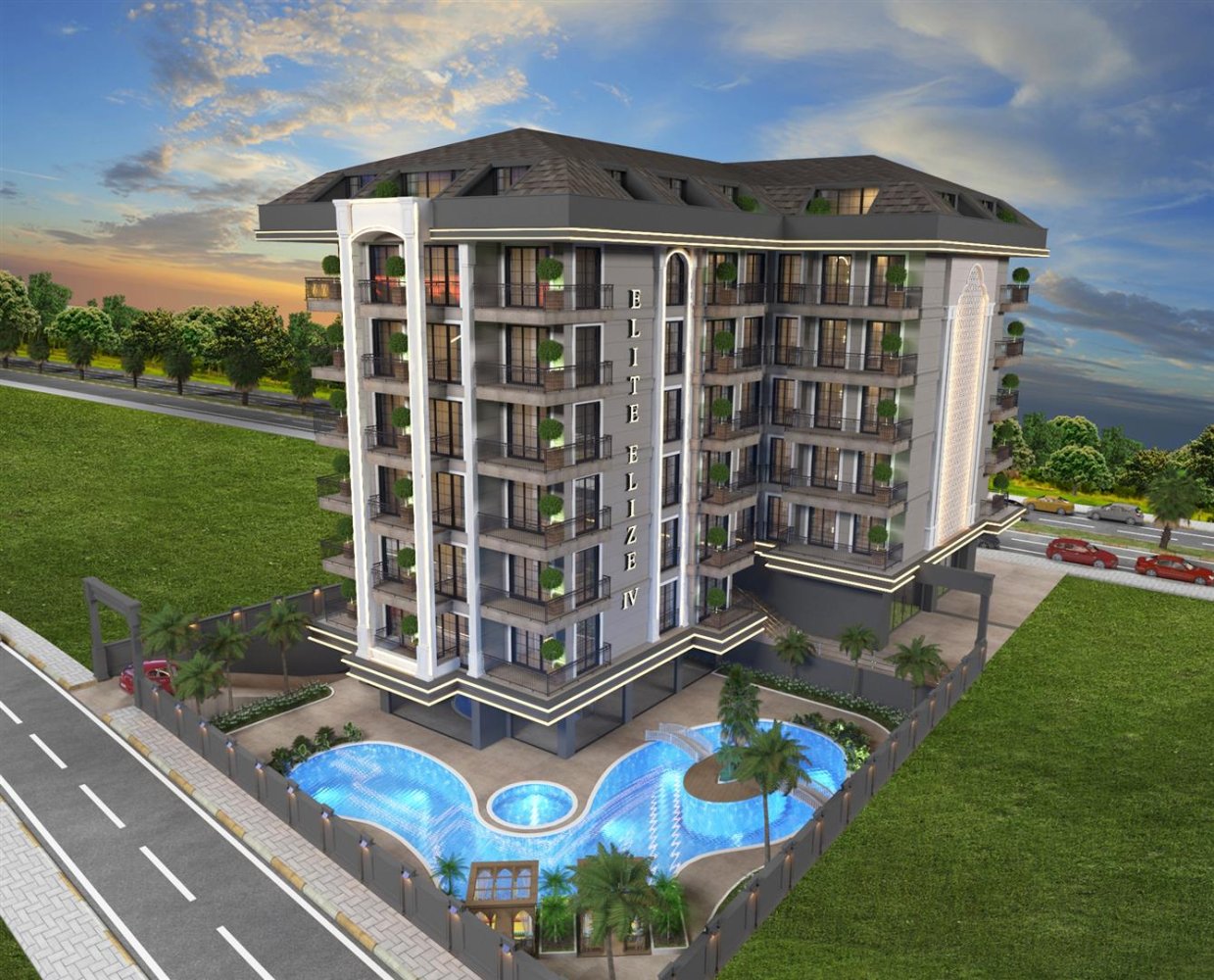 شقة 1+1 في Alanya, Turkey رقم 26783