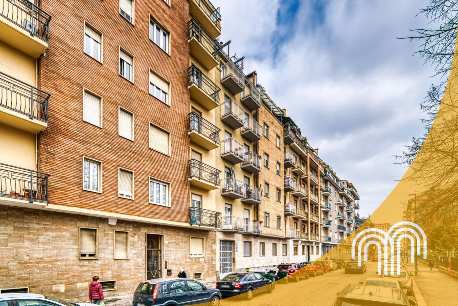 3 rooms Apartment in Turin, Italy No. 214525