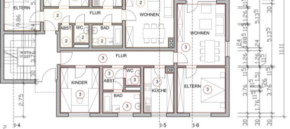 Квартира с 2 спальнями в Бад-Кройцнах, Германия № 175659 9
