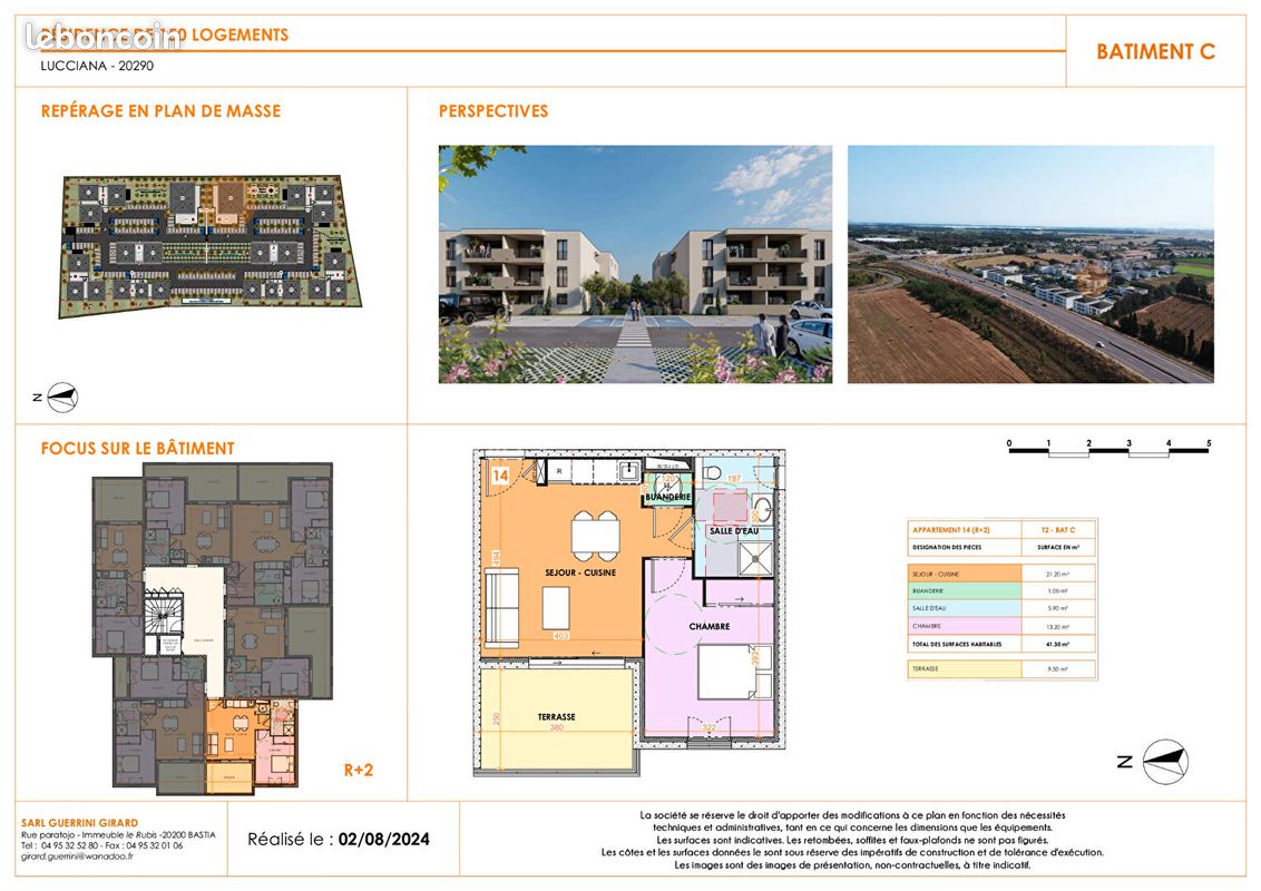 Apartamento de 1 dormitorio en Lucciana, France No. 239390
