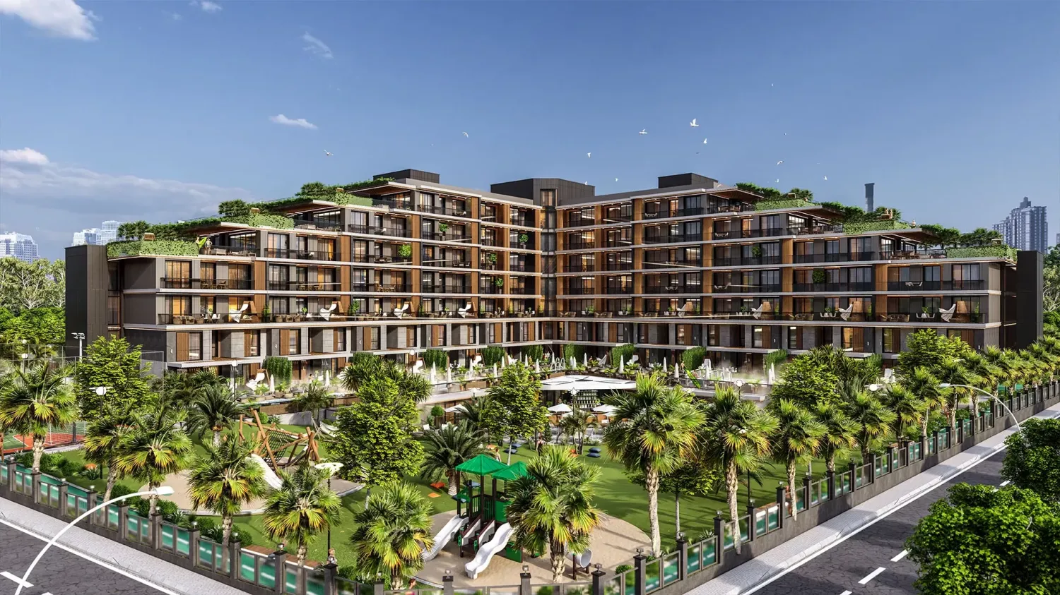 Apartamento 1+1 em Aksu, Turkey N.º 33486