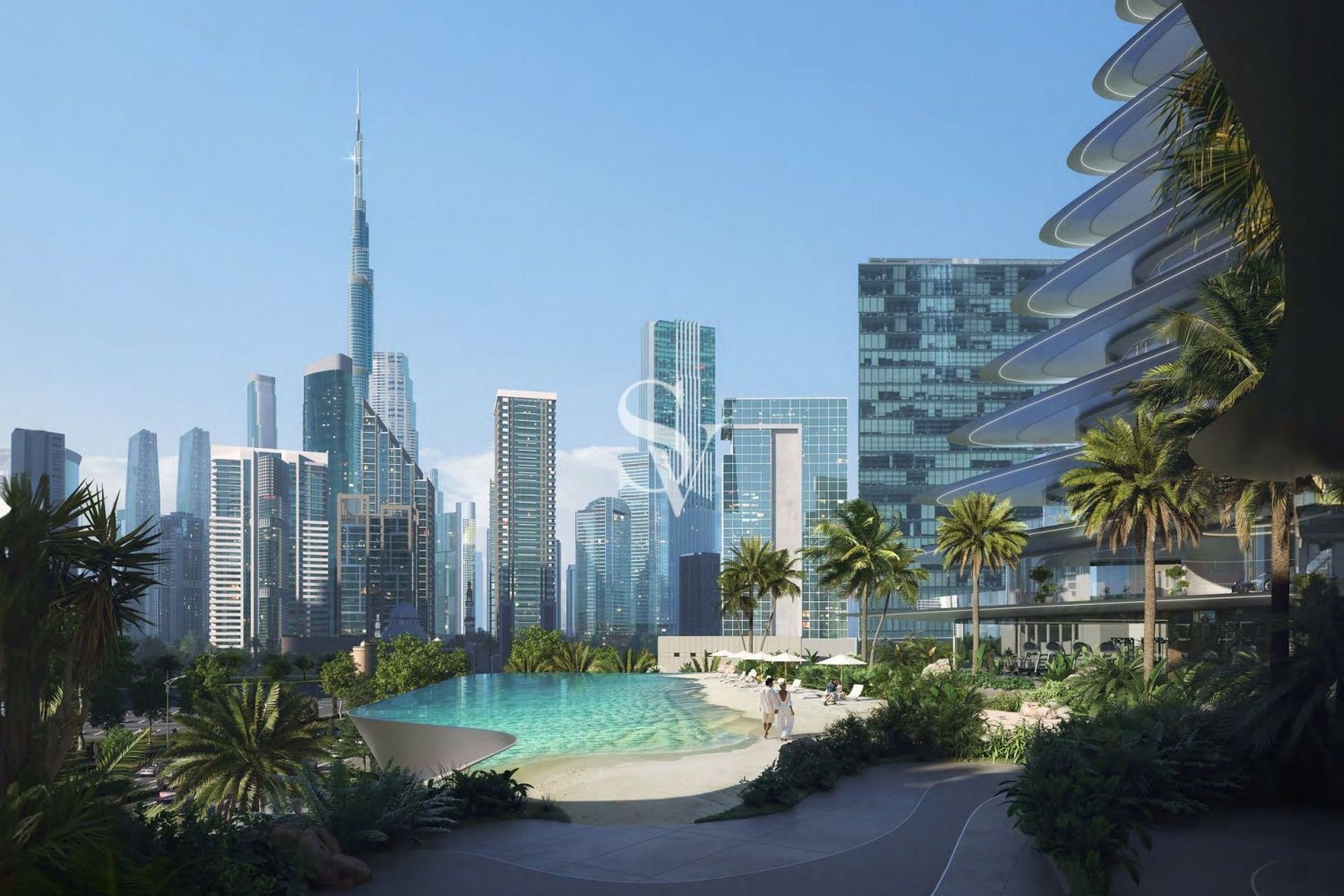 2 Schlafzimmer Wohnung in Business Bay, UAE, Nr. 182490