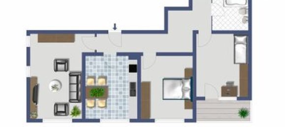 Apartamento de 3 divisões em Dusseldorf, Germany N.º 65479 2