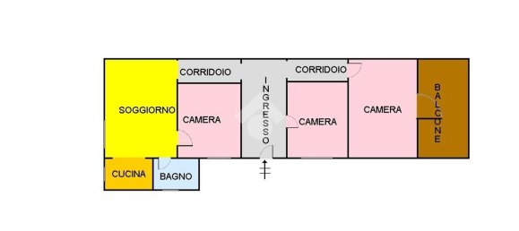 4 rooms Apartment in Palermo, Italy No. 268904 3