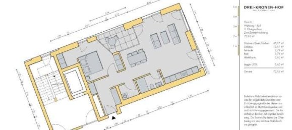 2-Zimmer Wohnung in Tuttlingen, Germany, Nr. 44559 2