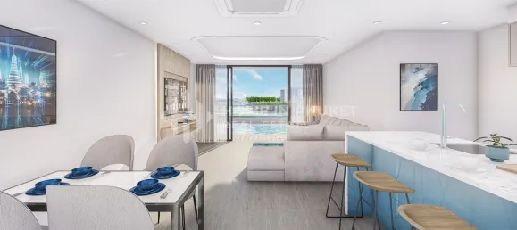 Apartamento com 1 quarto em condomínio em Patong, Thailand N.º 60959 12