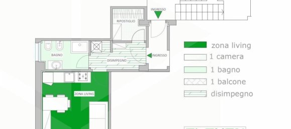 Studio in Bergamo, Italy No. 31018 2