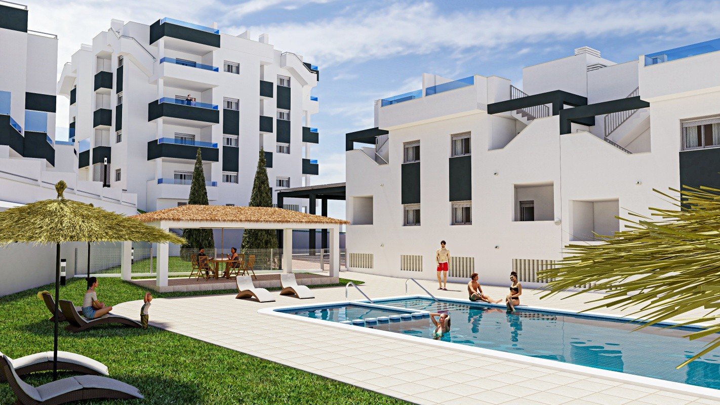 Bungalow de 2 dormitorios en Orihuela, Spain No. 16640