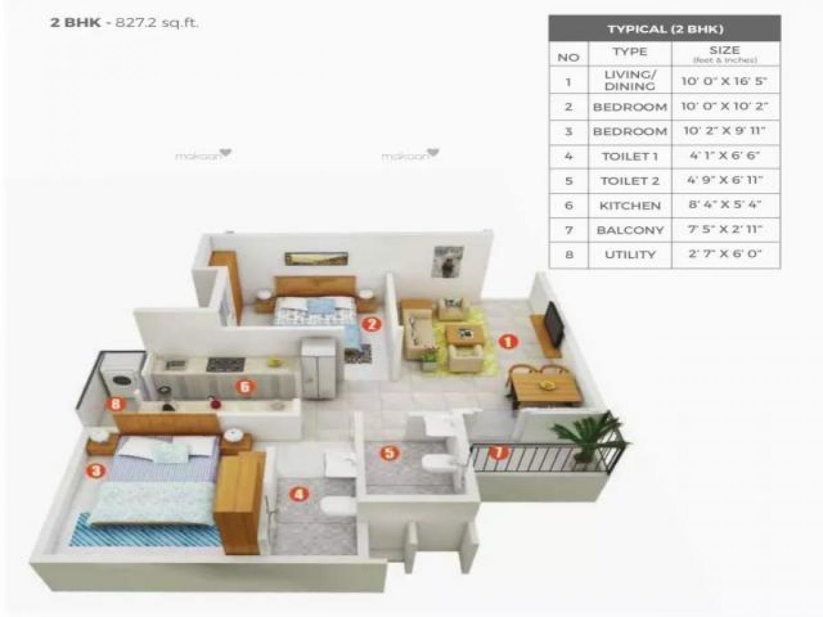 2 chambres Maison à Kolkata, India No. 4382