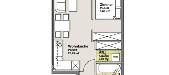 2-Zimmer Wohnung in Penzing, Austria, Nr. 194690 5