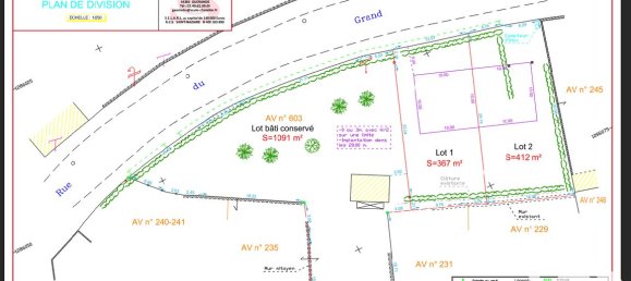 قطعة أرض في La Turballe, France 779متر مربع رقم 340689 3