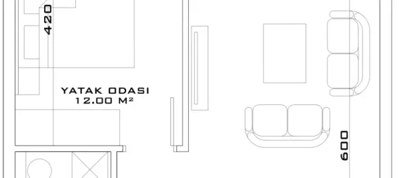 Appartement 1+1 à Aksu, Turkey No. 32828 26