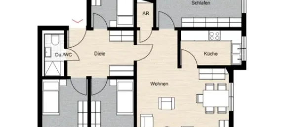 4 غرف نوم شقة في Stuttgart, Germany رقم 113803 14