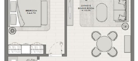 Estúdio em Umm Suqeim, UAE N.º 12469 13