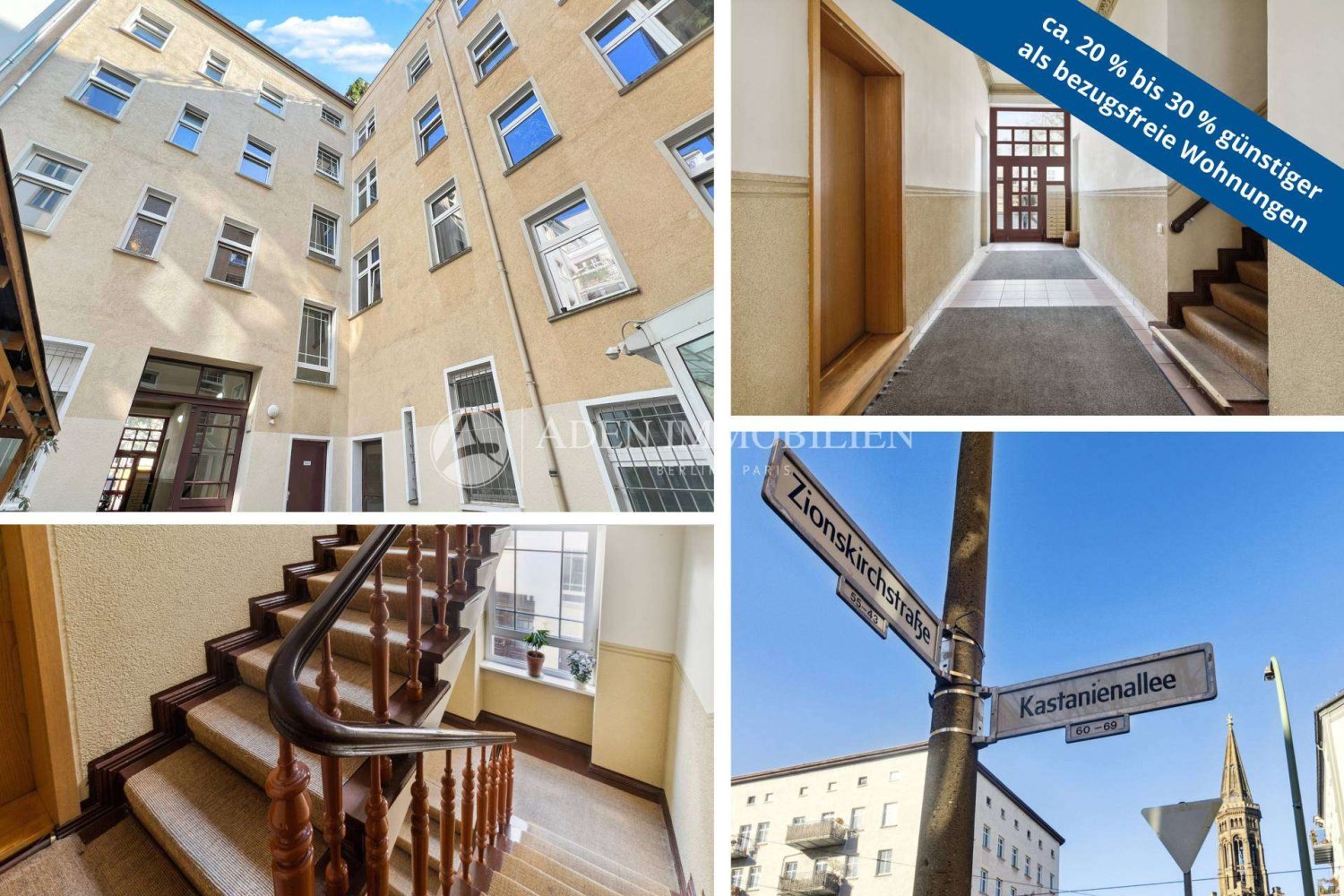 3غرفة شقة في Mitte, Germany رقم 348188