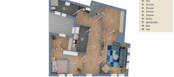 Edificio de 2 dormitorios en Weimar, Germany No. 295375 13