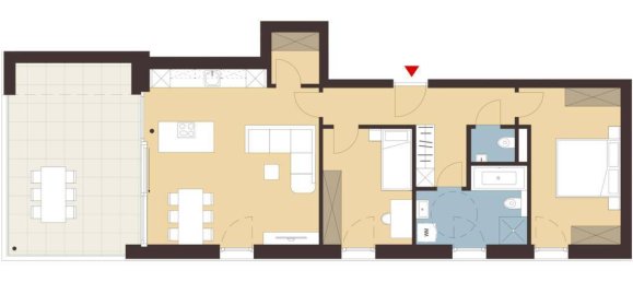 3 rooms Apartment in Dornbirn, Austria No. 148487 3