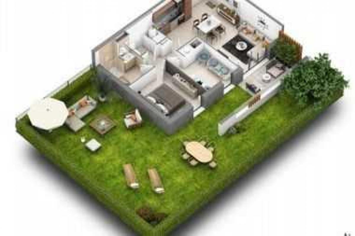 Apartamento com 2 quartos em condomínio em Perpignan, France N.º 33959