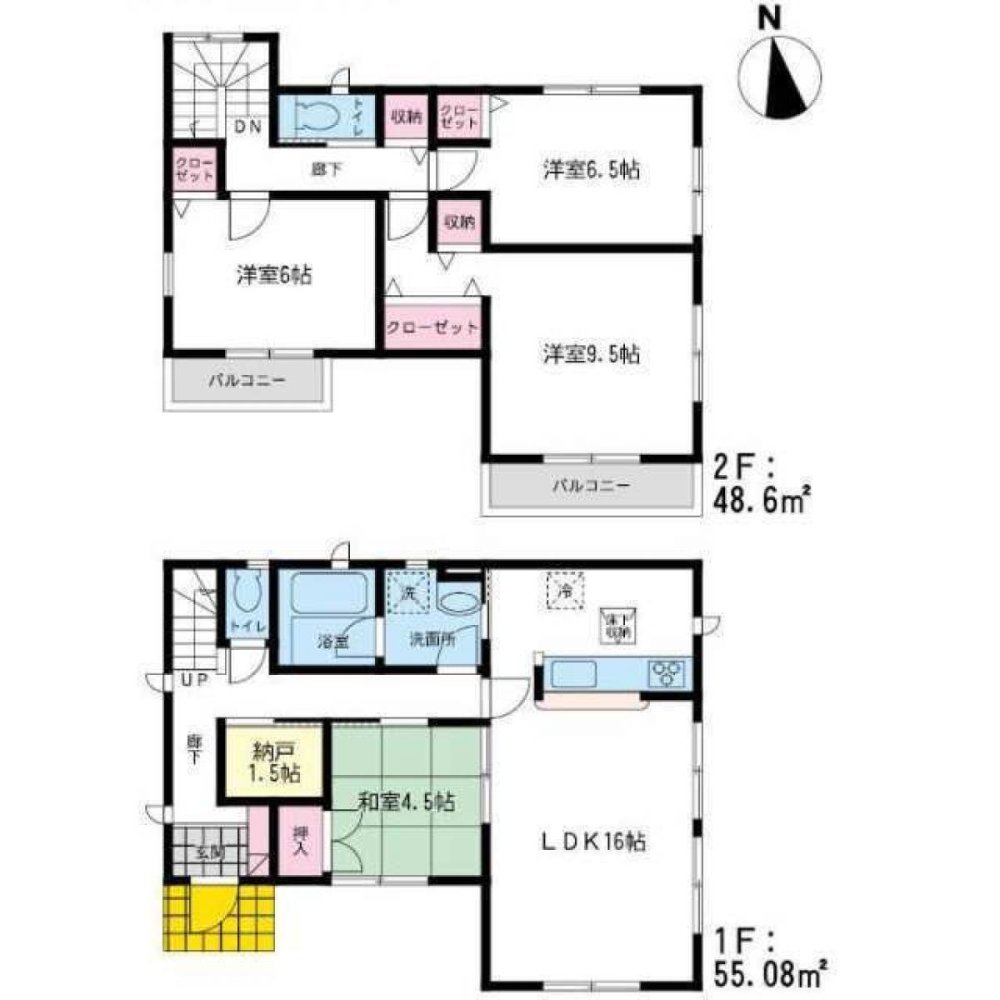 4 غرف نوم منزل في Fukuoka, Japan رقم 1524