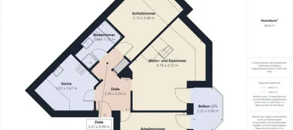 4 rooms Duplex in Wolfsburg, Germany No. 42907 19