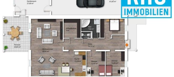 4 rooms Bungalow in Atzenbrugg, Austria No. 133849 17