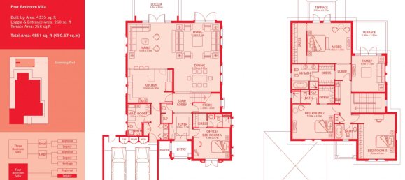 4 bedrooms Villa in Jumeirah Park, UAE No. 28455 28