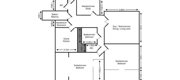 4 rooms Apartment in Wieden, Austria No. 195841 43