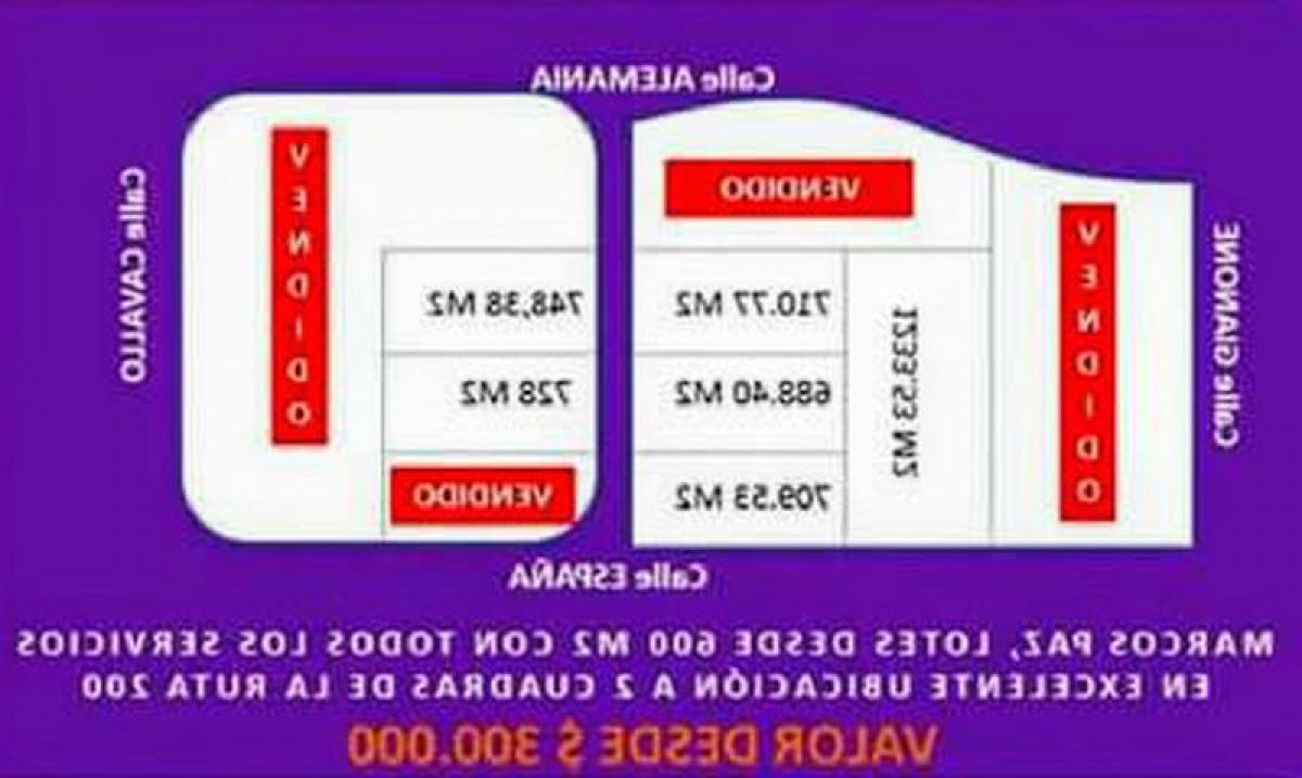  Land in Marcos Paz, Argentina No. 115950
