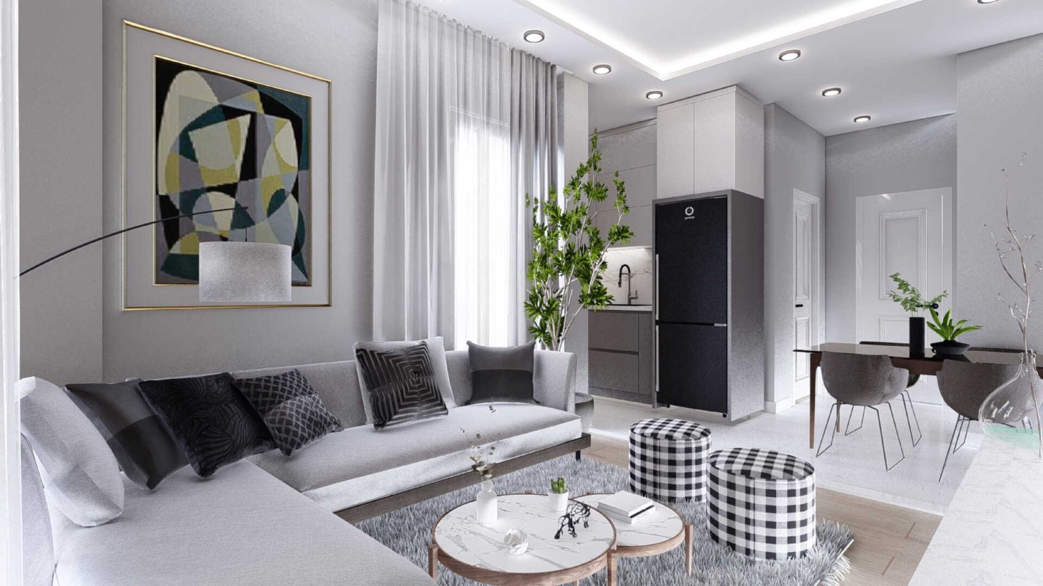 Apartment 2+1 in DM Life, Gazipasa, Turkey No. 36764