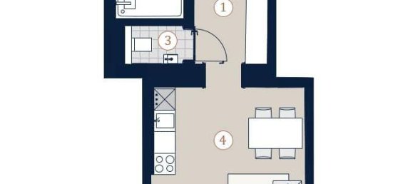 Estúdio em Margareten, Austria N.º 184738 13