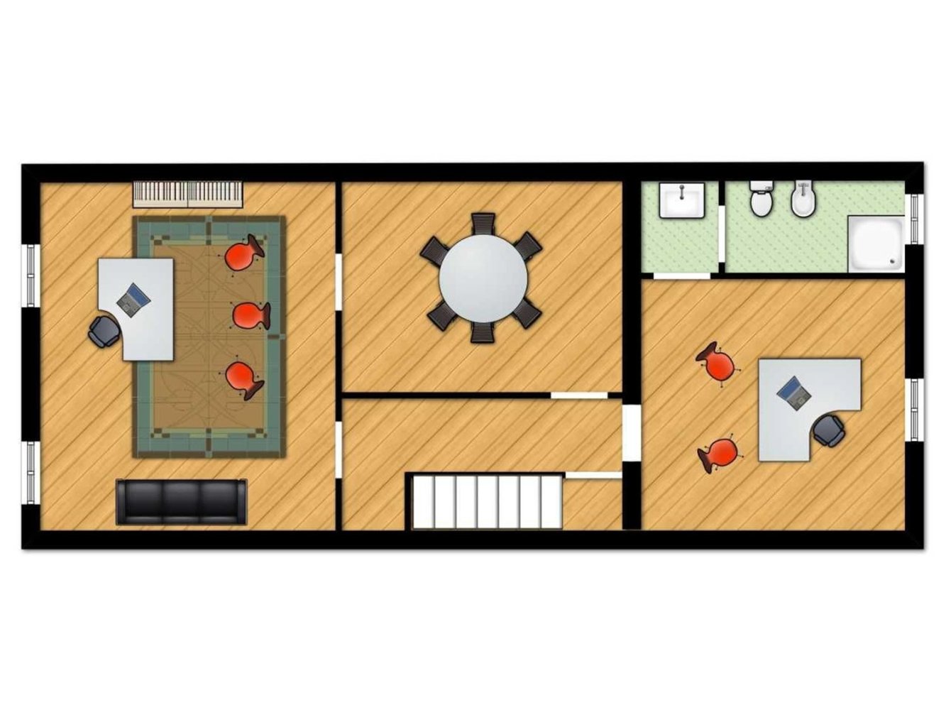 Büro in Morciano di Romagna, Italy 80m², Nr. 164232