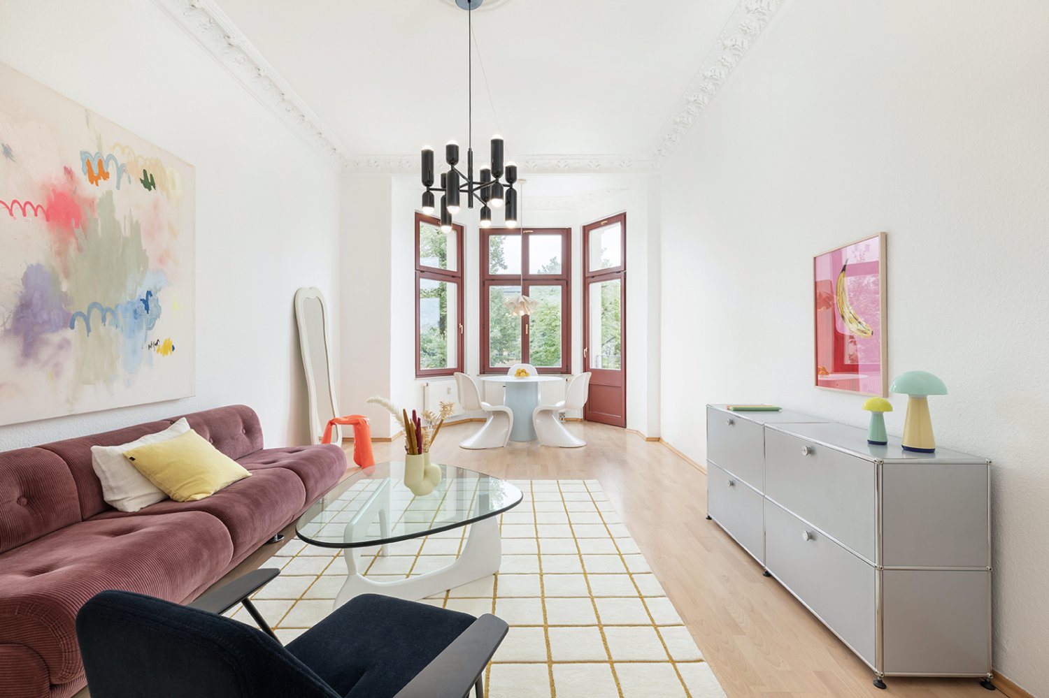 Квартира с 3 комнатами в Пренцлауэр-Берг, Германия № 289255