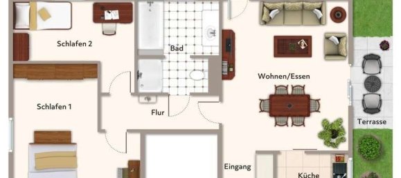 3-salle Appartement à Dahlem, Germany No. 348171 7