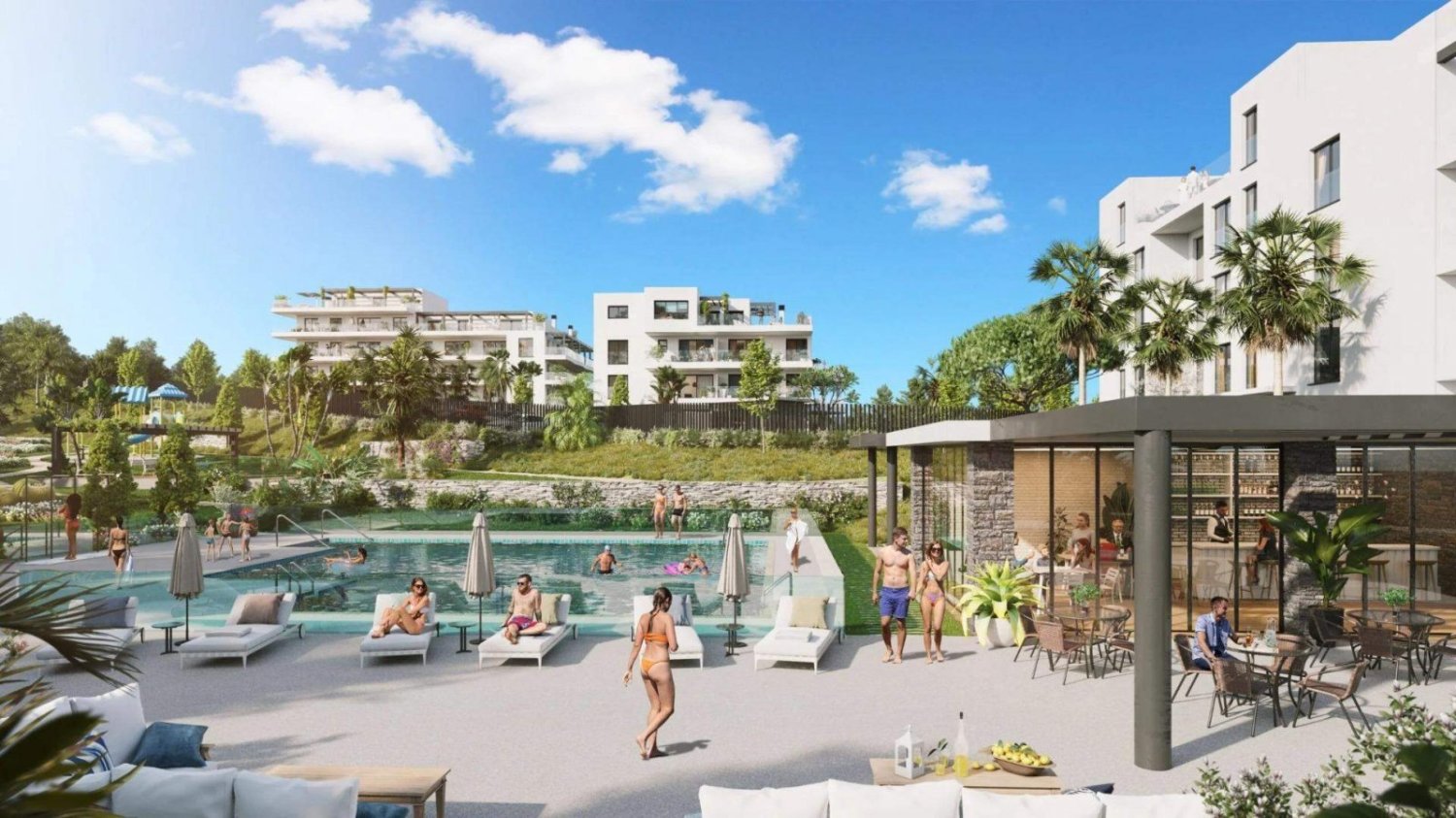 3 Schlafzimmer Wohnung in Mijas, Spain, Nr. 286715