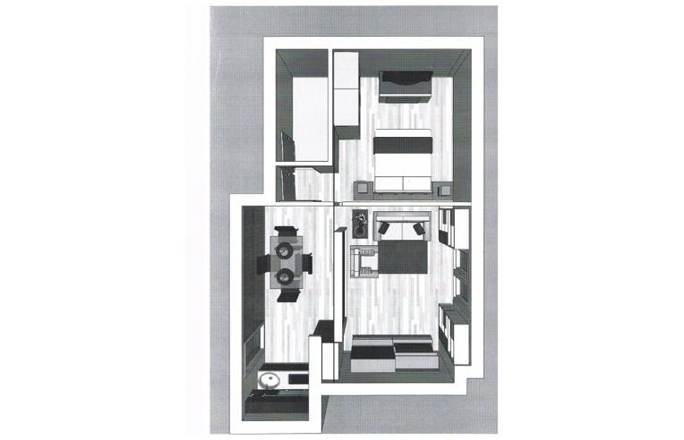 Квартира с 3 комнатами в Неттуно, Италия № 277717