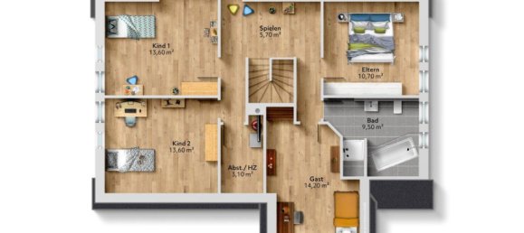 Adosado de 5 dormitorios en Emsland, Germany No. 364267 13