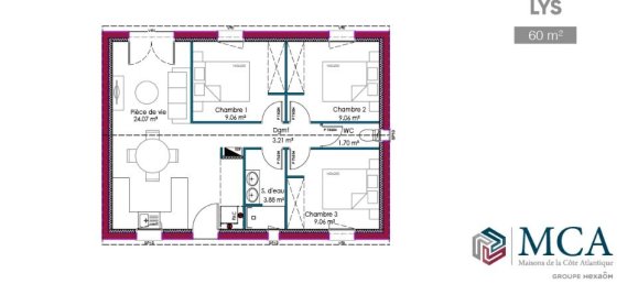 Дом с 3 спальнями в Ми д'Артиг-пре-Бордо, Франция № 347507 5